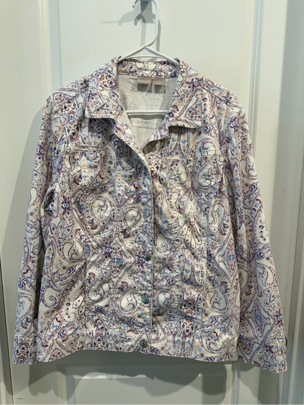 Chico's Button-Down Jacket Size 3 (U.S. 16/18)